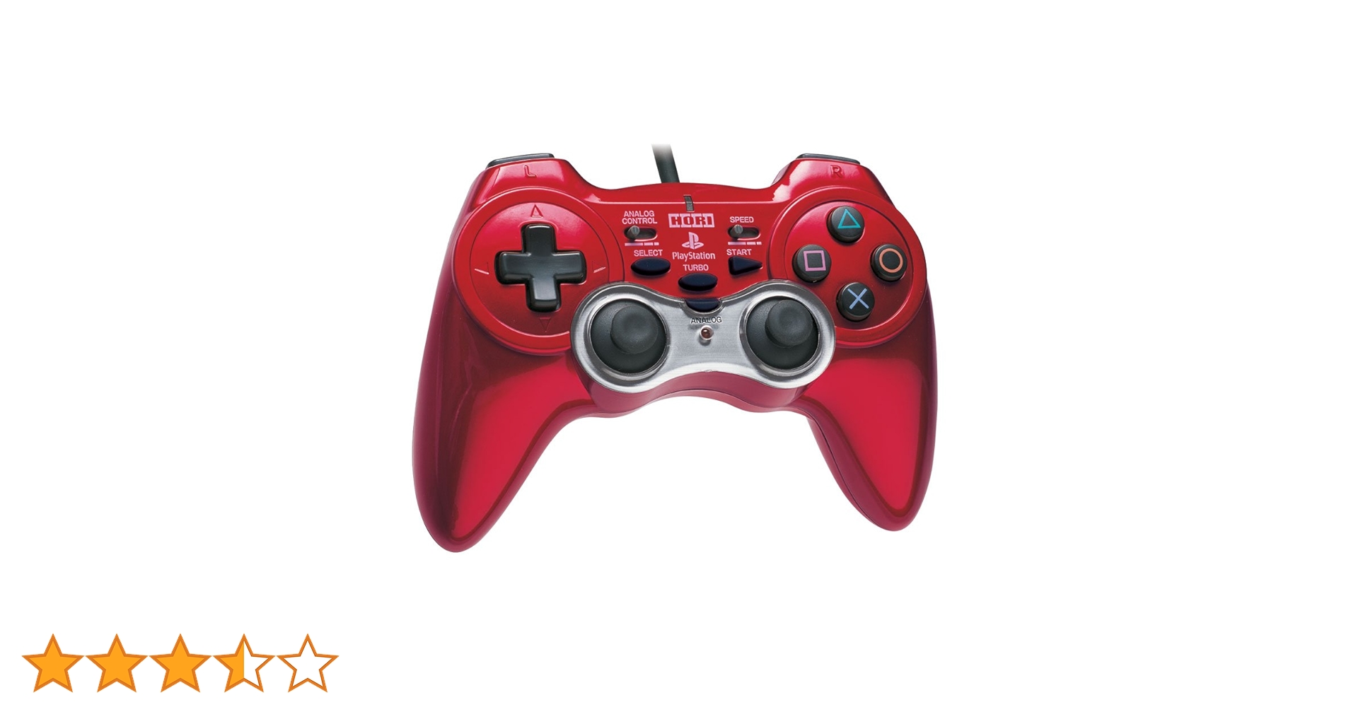 新品未開封 PS2 PS1 HORI アナログ振動パッド2 TURBO ブラック 61vQFOoks6L.jpg_BO30,255,255,